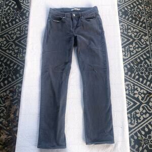 Levi's Classic Straight Blue Khaki Pants Women’s Size 26 (or 4) Preppy Casual‎